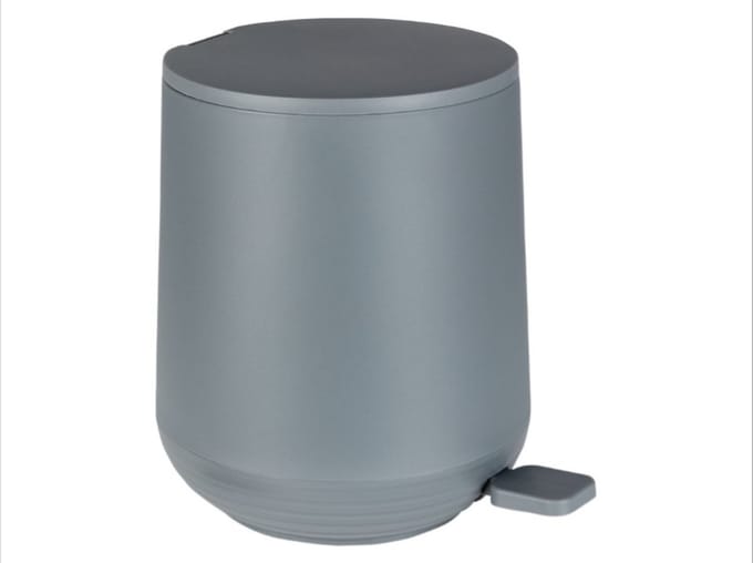 Livarno Home Pedaalemmer - Grijs - Soft-Close sluitsysteem - 3L