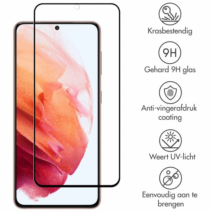 Selencia Screen Protector - Geschikt voor Samsung Galaxy S22 / S23 - Gehard Glas Premium Screenprotector