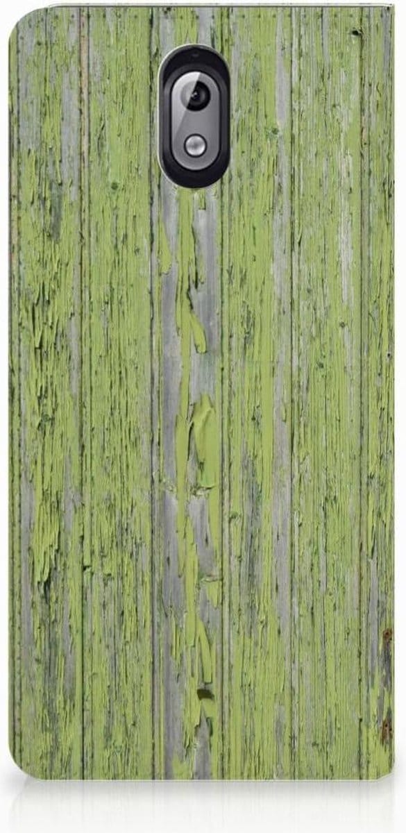 Nokia 3.1 (2018) Book Wallet Case Green Wood
