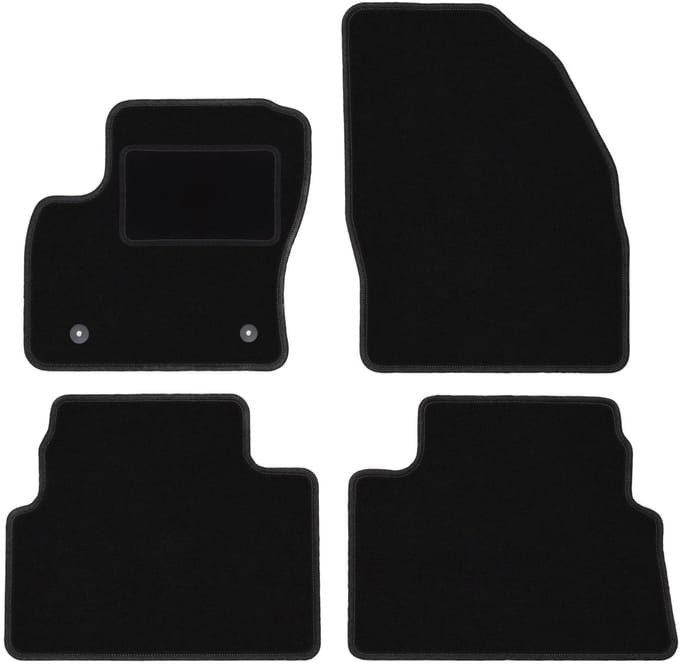 Zwarte veloursmatten voor: Ford Kuga MK1 SUV (2011-2013)