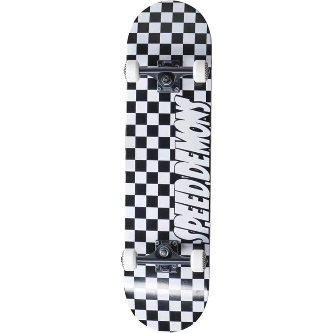 Compleet skateboard Speed Demons Checkers 8"