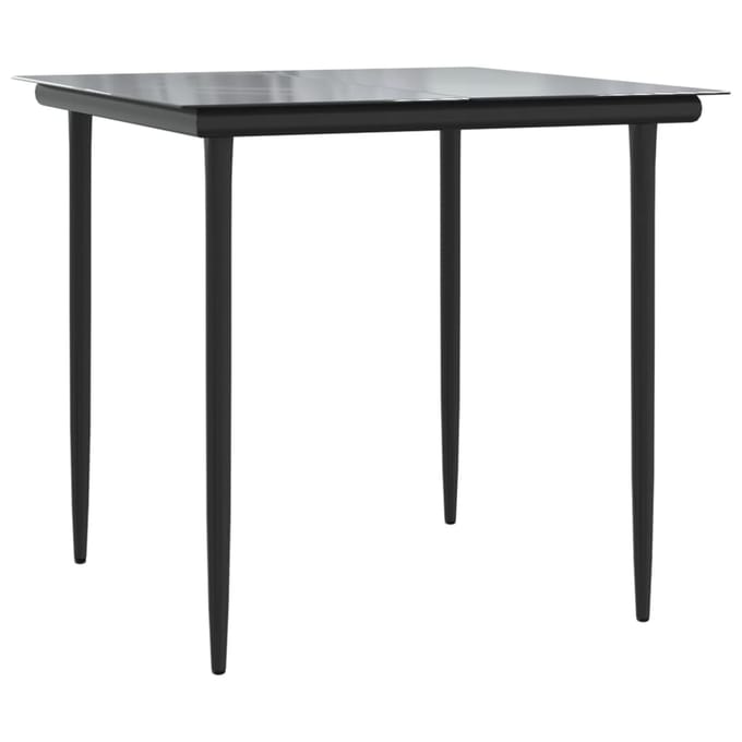 vidaXL - 5-delige - Tuinset - met - kussens - poly - rattan - beige
