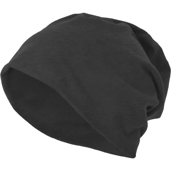 Build your Brand Jersey Beanie BY002 - Charcoal (Heather) - One size