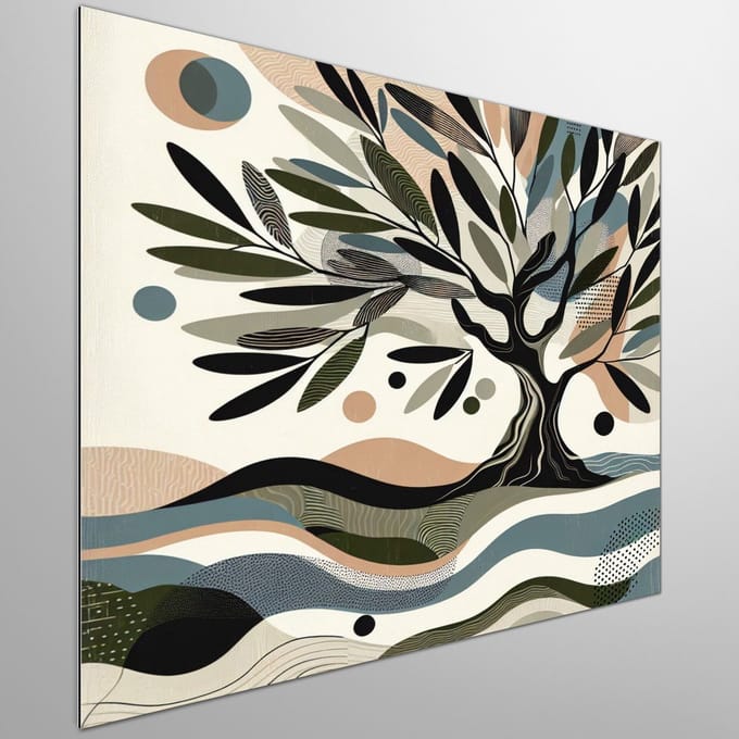 Kunstprint | Wanddecoratie | Dibond | 30 × 30 cm