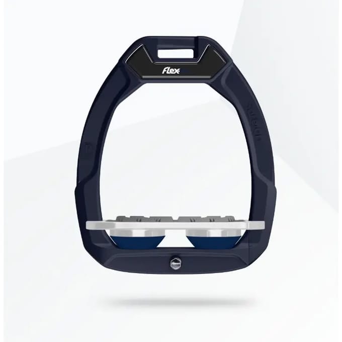 Veiligheidstrappers Plat Grip Marine/Grijs/Marine Flex-On Safe-On