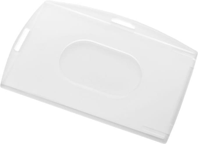Kaarthouder / badgehouder 10 stuks (transparant)