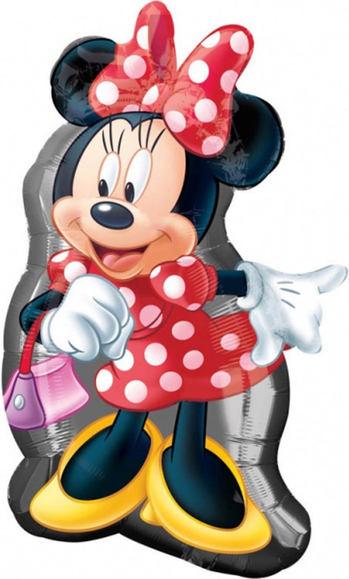 Amscan - Folieballon supershape Minnie (81 x 48 cm)