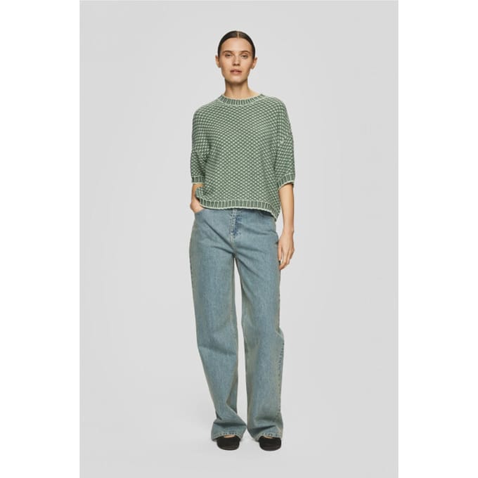 gebreide pullover met 1/2-mouwen model 'Catina Pilla'