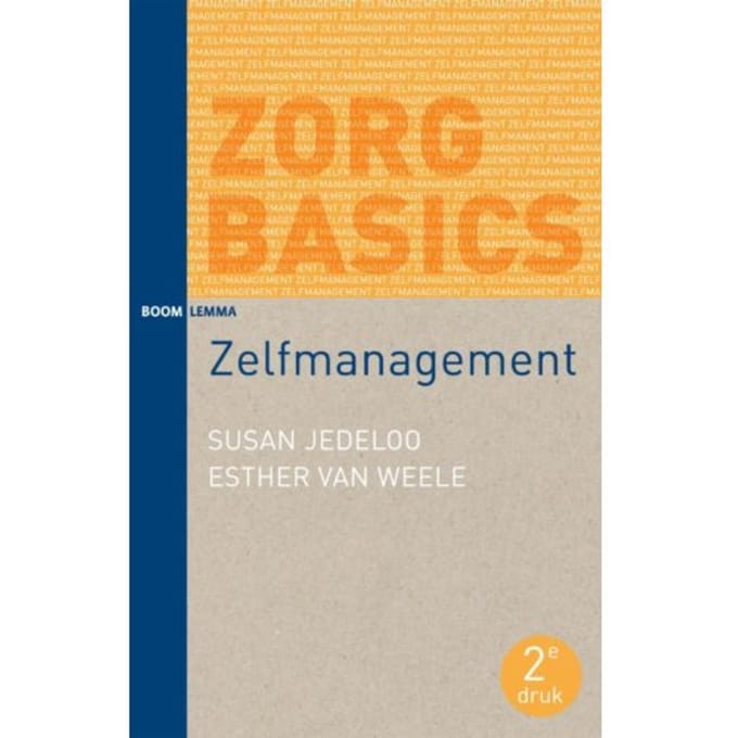 Zelfmanagement - Zorgbasics - Susan Jedeloo