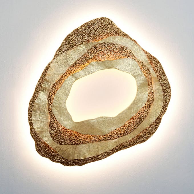 Holländer Coral LED wandlamp, organisch Form