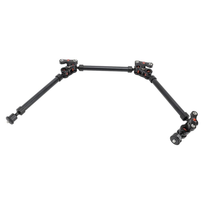 755mm Universele Armstand 3 Secties Verstelbare Fotografie Verlengsteun voor Camera Licht gray