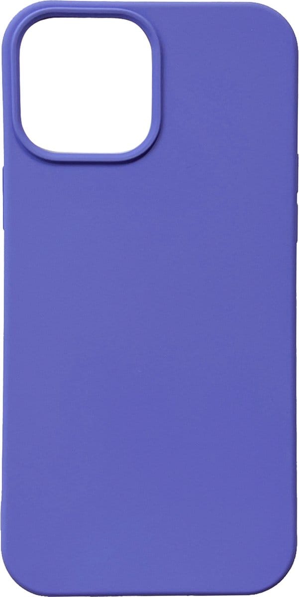 Casemania Hoesje Geschikt voor Apple iPhone 13 Pro Max - Paars - Extra Stevig Siliconen Back Cover