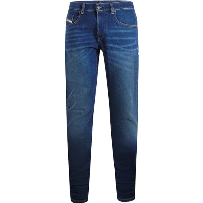Diesel 2019 D-strukt Donkerblauwe Denim Broek