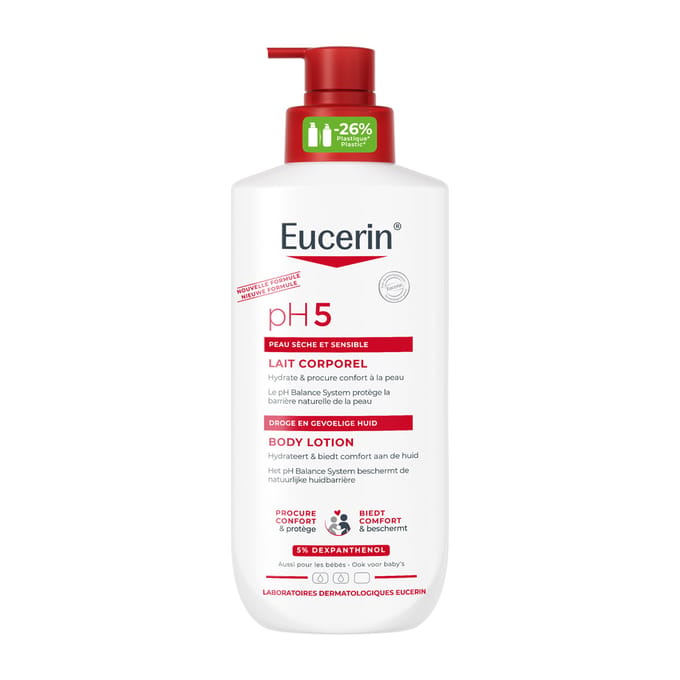 Eucerin PH5 Bodylotion Droge En Gevoelige Huid Pompfles 400ml