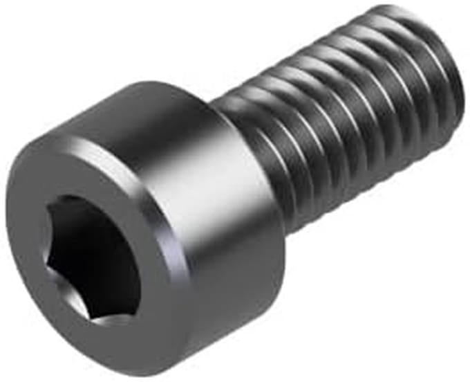 Cilinderkopschroeven - Inbus Schroeven - Bevestigen van Materialen - Verzinkte Afwerking - M12 x 70 - Zilverkleurig