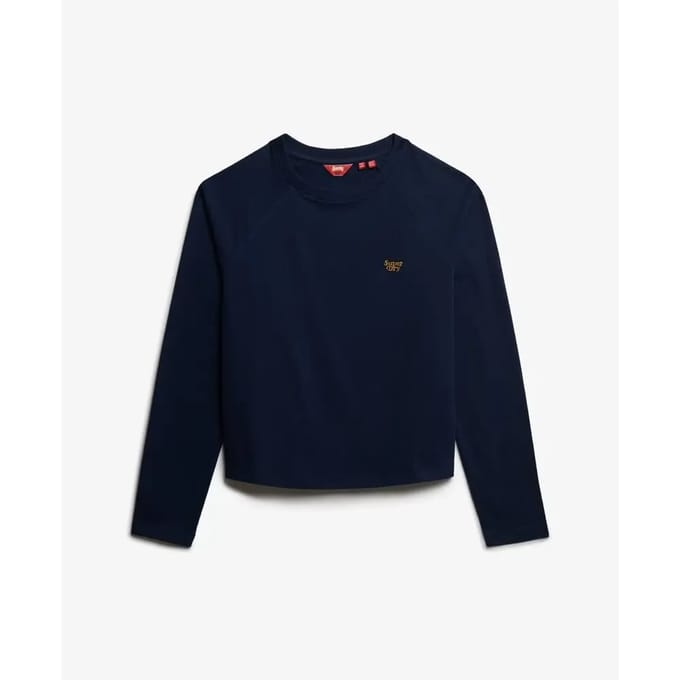 Dames-T-shirt met lange mouwen Superdry Essential Logo