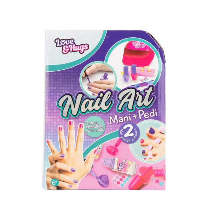 Love & Hugs Manicure en Pedicure Set  Met Nageldroger