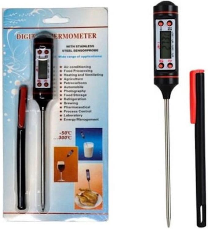 Digitale Vleesthermometer / BBQ thermometer / Voedselthermometer - -50 tot +300 graden Celcius