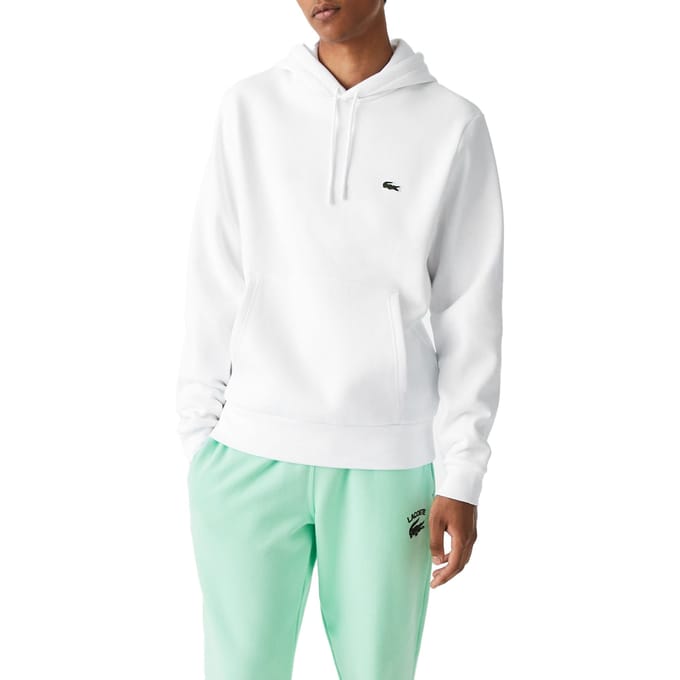 Lacoste Bio Cotton Fleece Hoodie Heren - Maat L