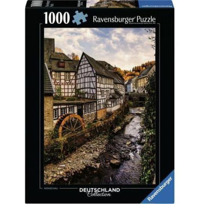 Ravensburger puzzel Monschau in der Eifel - Legpuzzel - 1000 stukjes
