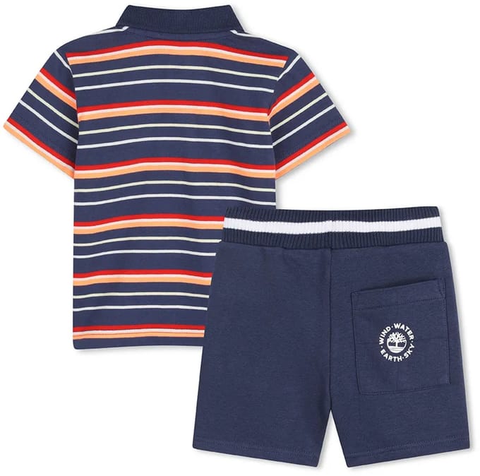 Timberland T60858 Set Blauw 18 Months Jongen