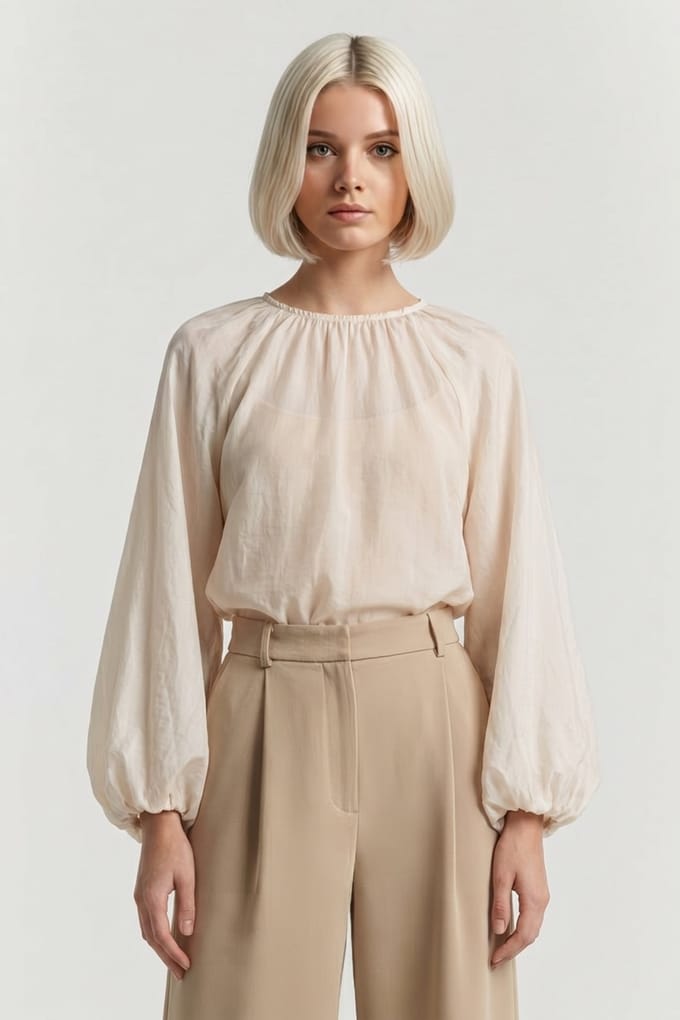 & Other Stories Aggy Top White Taglia: 32 | Maglie a manica lunga Outlet | Donna | Bianco