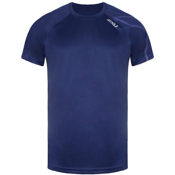 2XU BSR Active Heren Marine Blauw T-Shirt