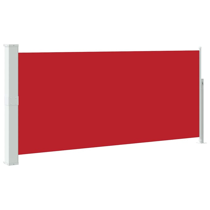vidaXL - Windscherm - uittrekbaar - 140x300 - cm - rood