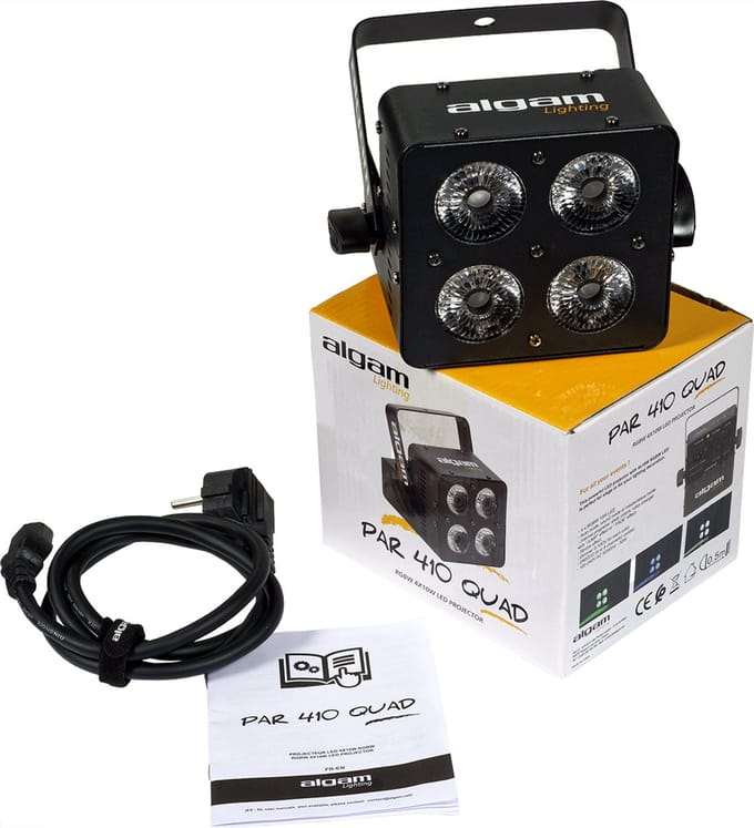 Algam LED projector PAR 410 QUAD 4x10W RGBW LED