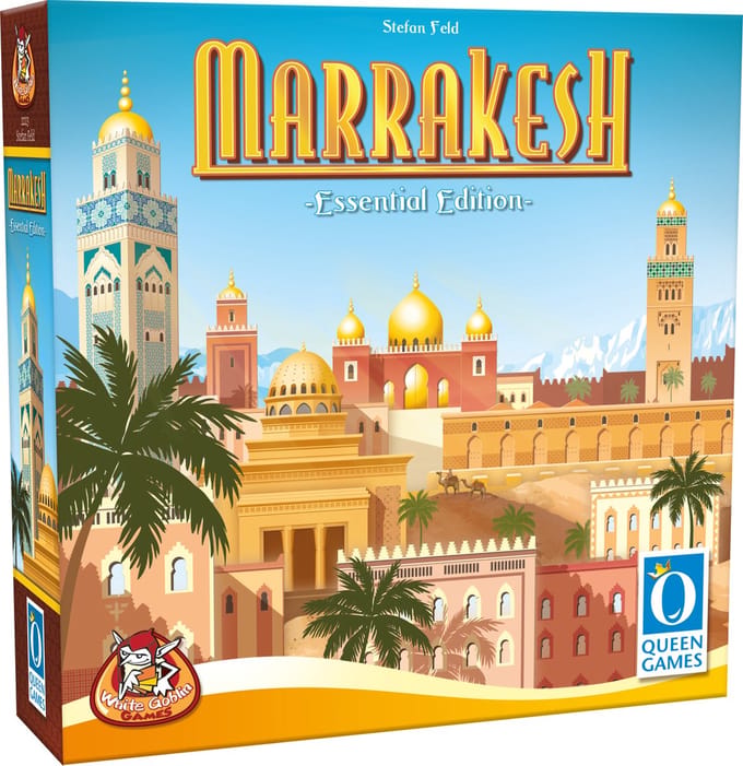 White Goblin Games - Marrakesh NL Essential Edition - expertspel - 2 tot 4 spelers - 90 minuten - Vanaf 12 jaar