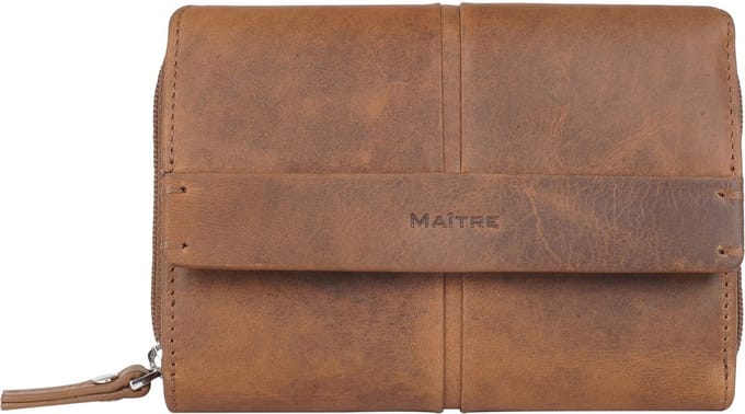 Maître Portemonnee Birkenfeld Diethilde Purse MH14FZ Toffee Bruine