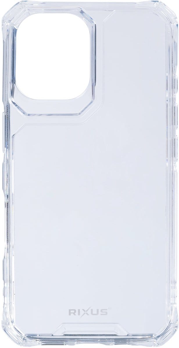 Rixus Armor-X Anti Shock Case For Apple iPhone 16 Plus Transparent