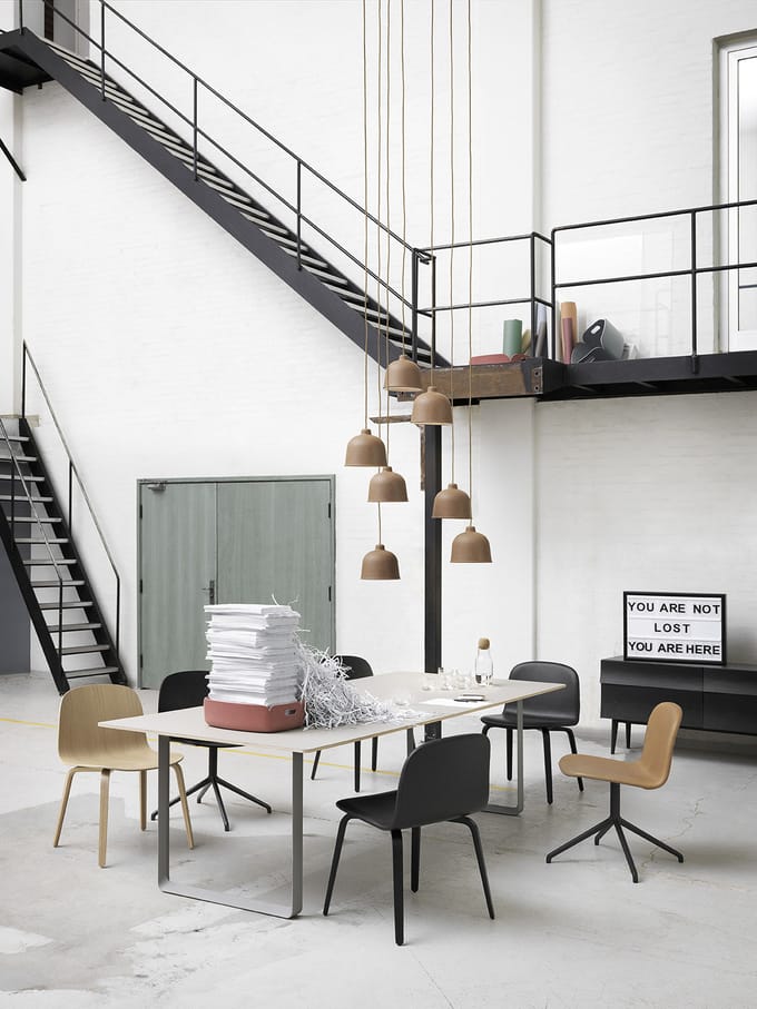 Muuto - Restore dienblad - zwart gemêleerd