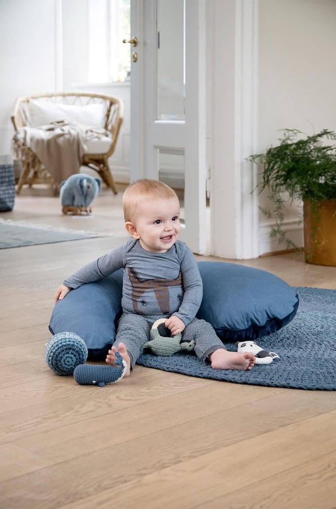 Sebra Voedingskussen Dino - Zwangerschapskussen Ergonomisch Dubbelzijdig