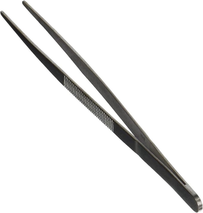 General Tools 403 blunt serrated tip industrial tweezers