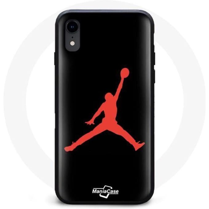 Coque Iphone X Nike NBA Rouge