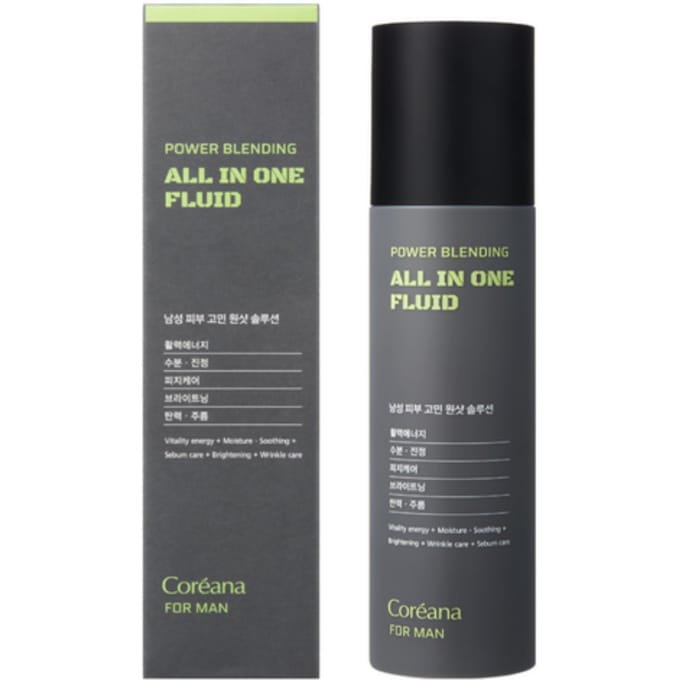 Coreana For Man Power Blending All In One Fluide 150ml black
