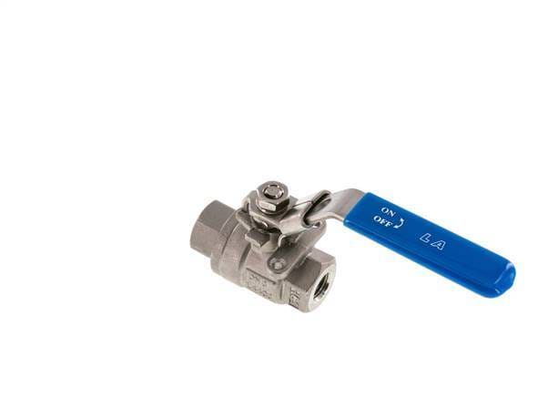 G 1/4 inch 2-Weg RVS Kogelkraan - BL2SH-M-014