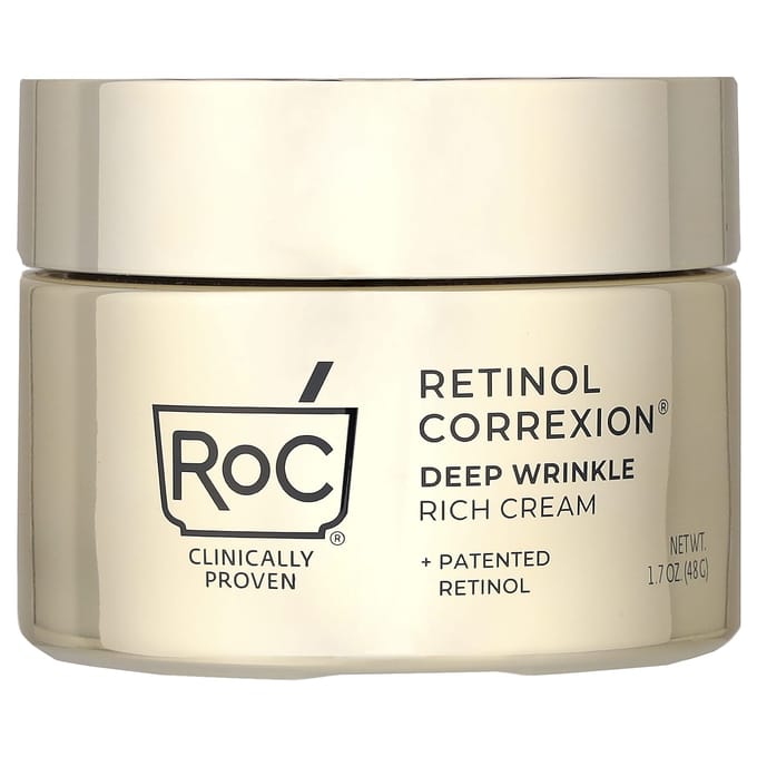 RoC, Retinol Correxion®, Diep rimpelverminderende crème, 48 g (1,7 oz) white