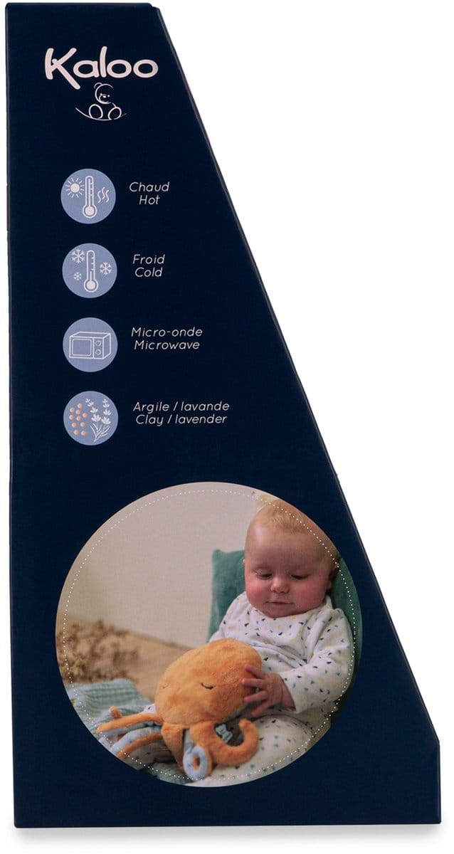 Kaloo Petit Calme – Kersenpitkussen - Baby - Octopus