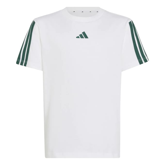 Adidas Essentials T-shirt Met Korte Mouwen Wit 15-16 Years Kinderen