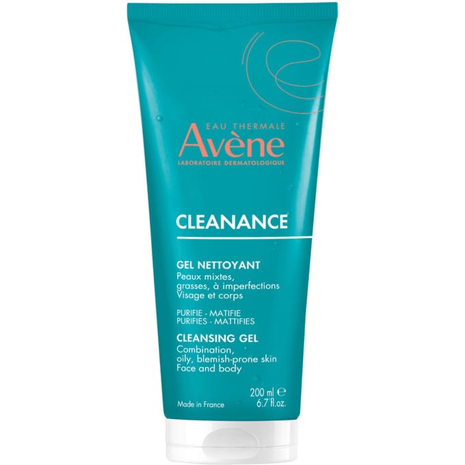 Avène Cleanance Reinigingsgel , Zuivert & Matteerd, Vette Huid 200ml