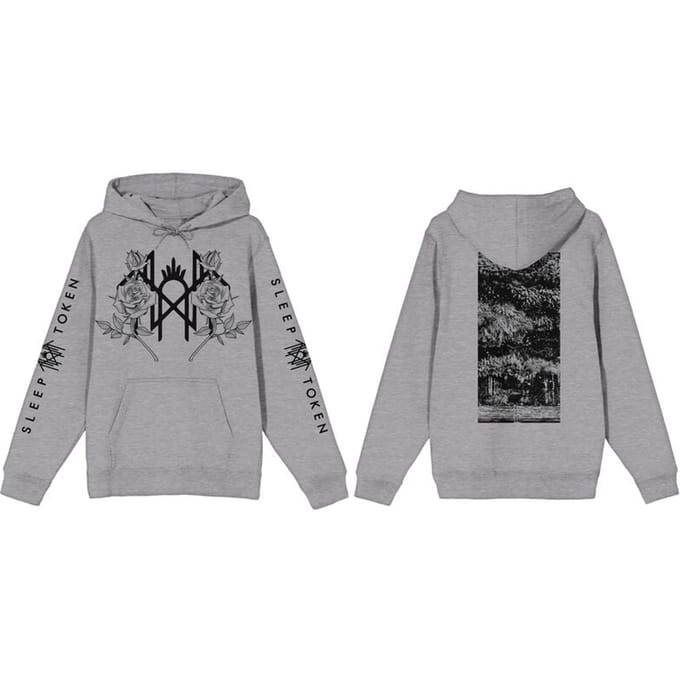 Sleep Token Trui met capuchon - 2025 Arcadia Ath - M tot 3XL - voor Mannen - grijs