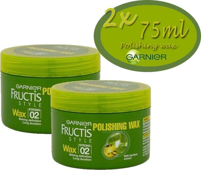 2x Garnier fructis style wax 02- 75ml