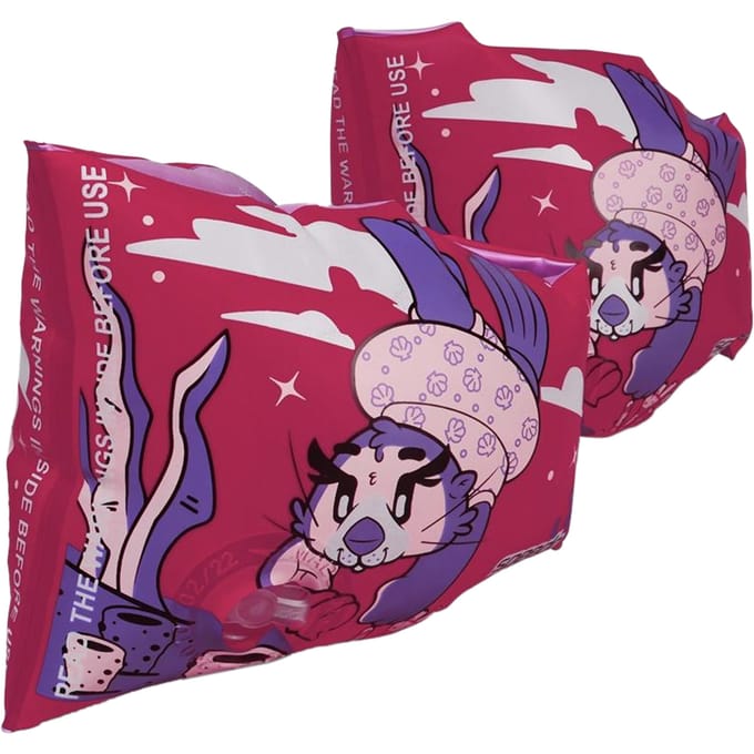 Speedo Kinder/kinder Otter zwembandjes (Roze/paars)
