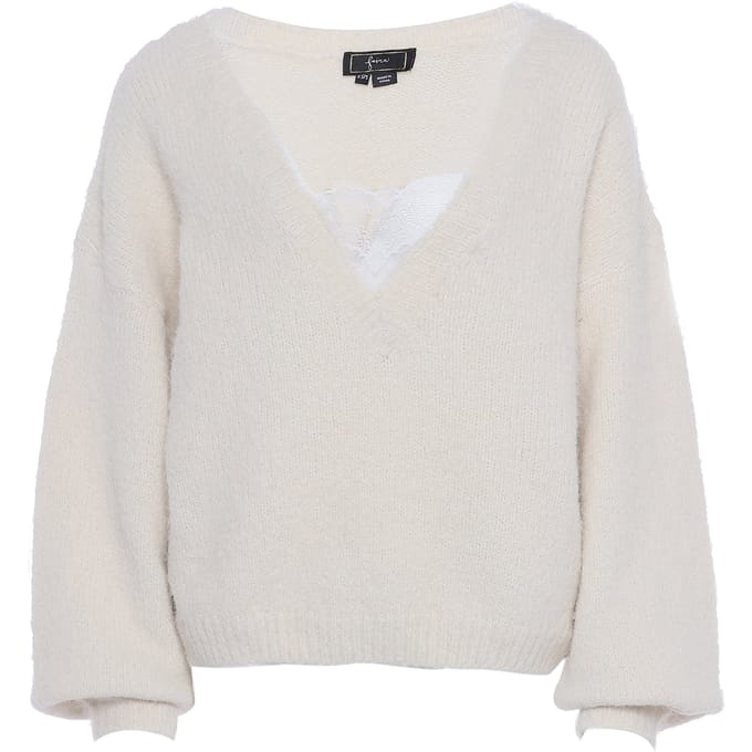 Faina Jumper Dames wolwit