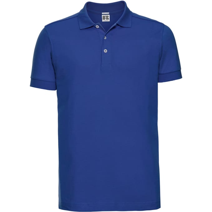 Russell Heren Stretch Poloshirt (Helder Koninklijk)