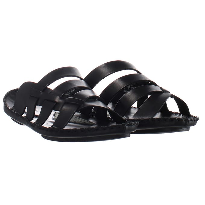 Hush Puppies Azra Marokko Heren Zwart Sandalen
