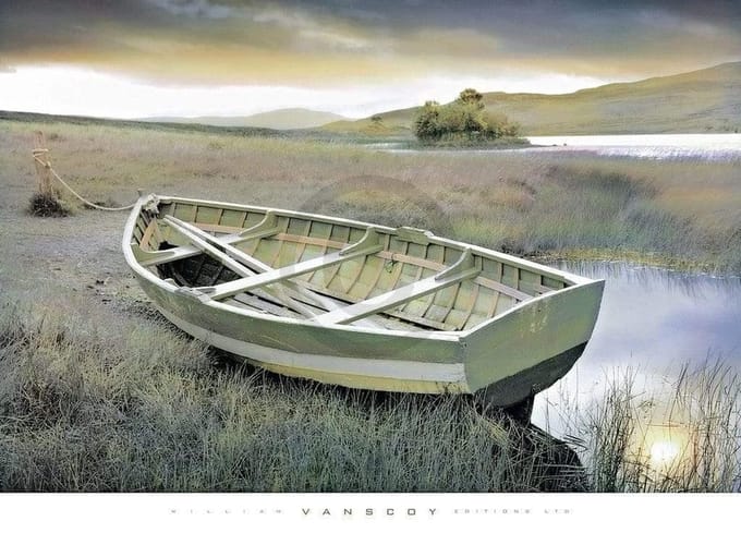 Kunstdruk William Vanscoy - Promises you left for me 91x66cm