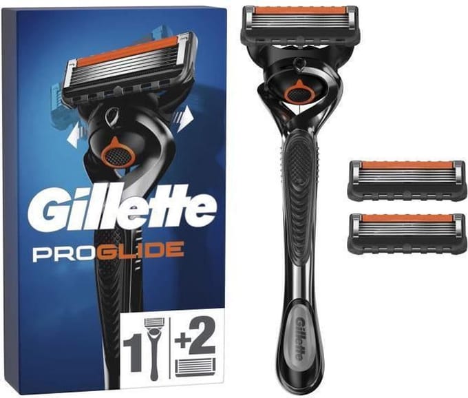 Gillette Rasoir homme proglide fusion + 3 lames